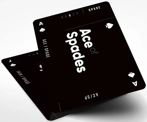 Grid Typographic Playing Cards - image 4
