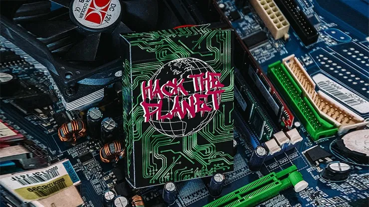 Hack The Planet  Playing Cards - image 1