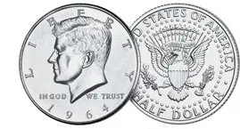 Kennedy Half Dollars (Roll of 20 Coins)