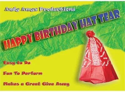 Happy Birthday Hat Tear
