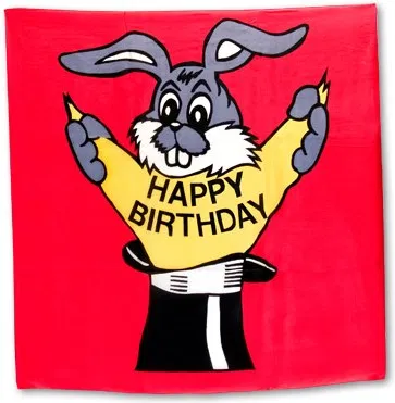Happy Birthday Silk 36"