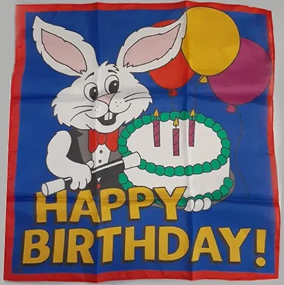36in Silk Happy Birthday
