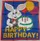 36in Silk Happy Birthday