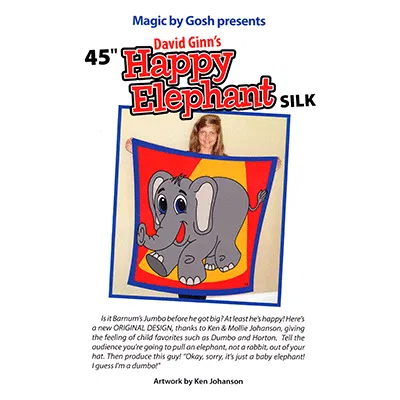 45in Silk Happy Elephant