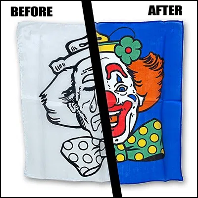 18in Silk Happy/Sad Clown Set