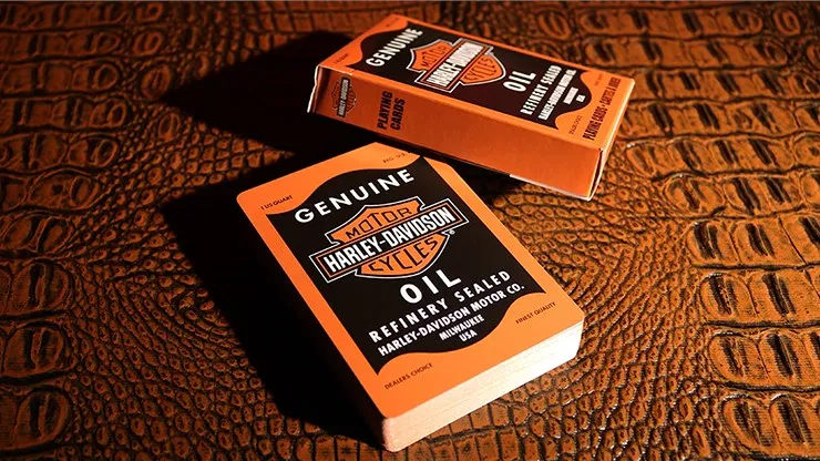 Harley Davidson Oil Playing Cards - image 3