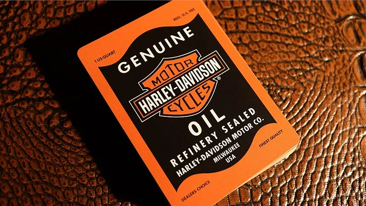 Harley Davidson Oil Playing Cards - image 4