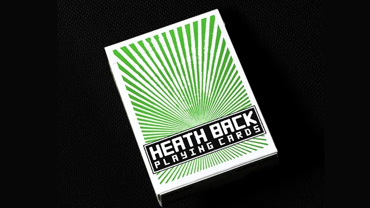 HEATH Back Playing Cards - Lennart Green Edition - image 1