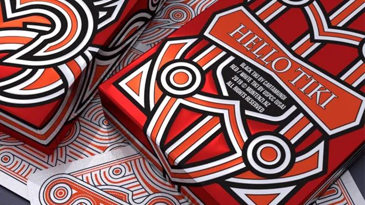 Hello Tiki V2 Playing Cards (Red) - image 2