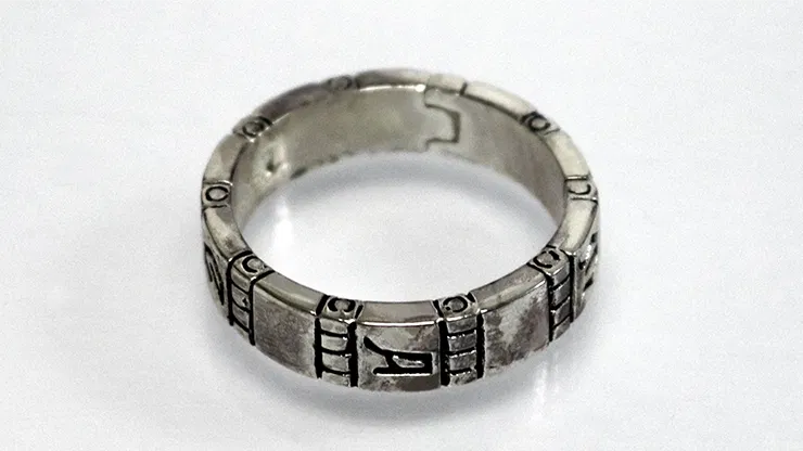 Himber Ring - Symbols Wedding Band