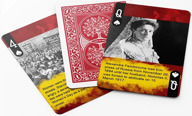 History Of Russian Revolution Playing Cards - image 3