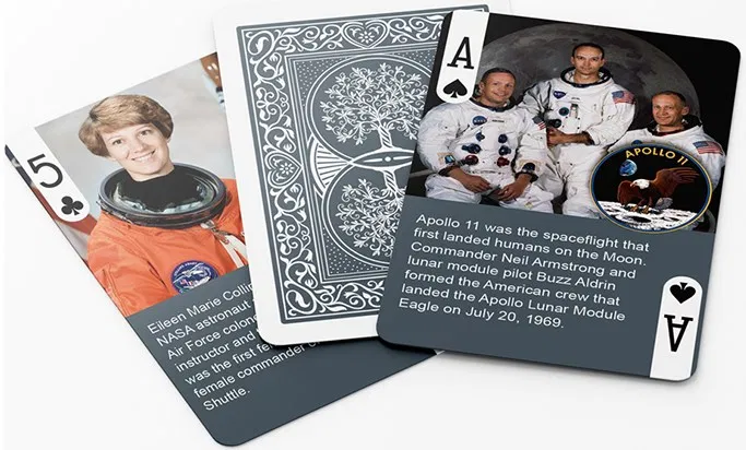 History Of Space Race Playing Cards - image 2