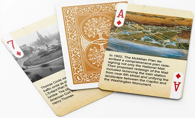 History Of Washington DC Playing Cards - image 2