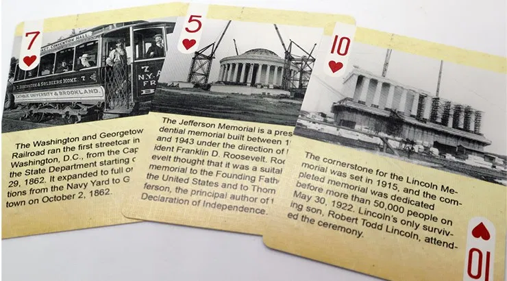 History Of Washington DC Playing Cards - image 4