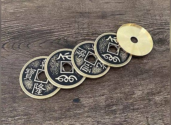 H.M.C. Hopping Half Chinese Palace Coin Set (4 Coins | 1 Shell) - thumbnail 2