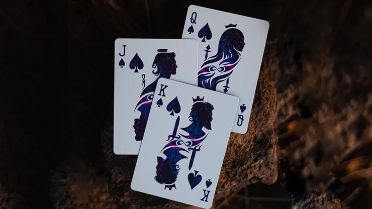 Holographic Foiled Nebula Playing Cards - image 5