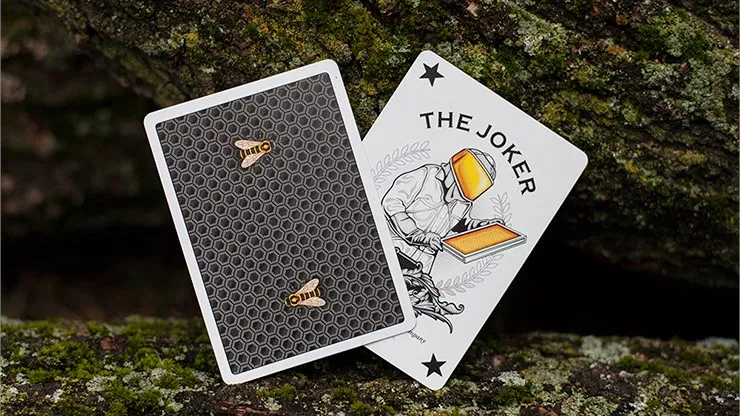 Honeybee V2 Playing Cards (Black) - image 3