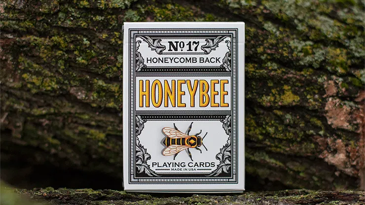 Honeybee V2 Playing Cards (Black) - image 1