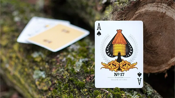 Honeybee V2 Playing Cards (Yellow) - image 4