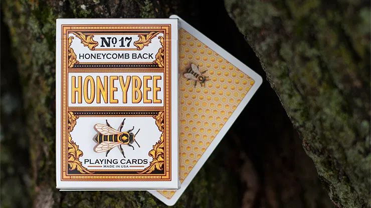 Honeybee V2 Playing Cards (Yellow) - image 1