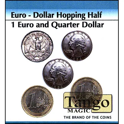 Hopping Half - 1 Euro/US Quarter