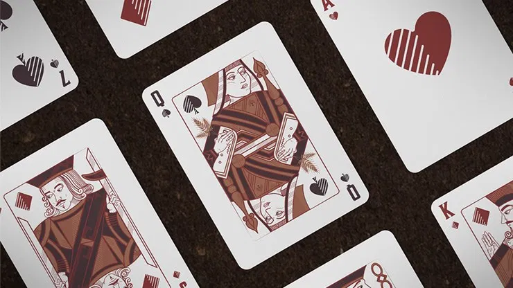 Limited Edition Hops & Barley Copper Playing Cards - image 2