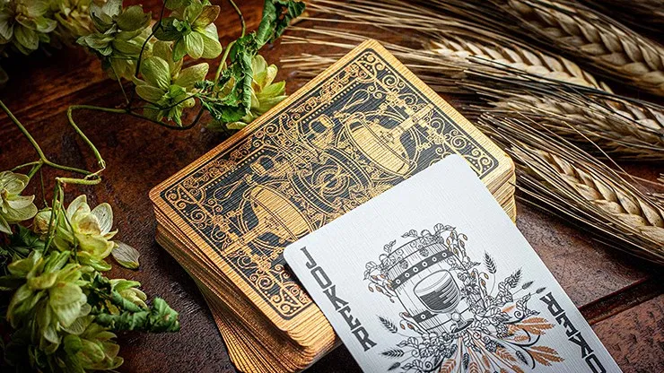 Limited Edition Hops & Barley Copper Playing Cards - image 4