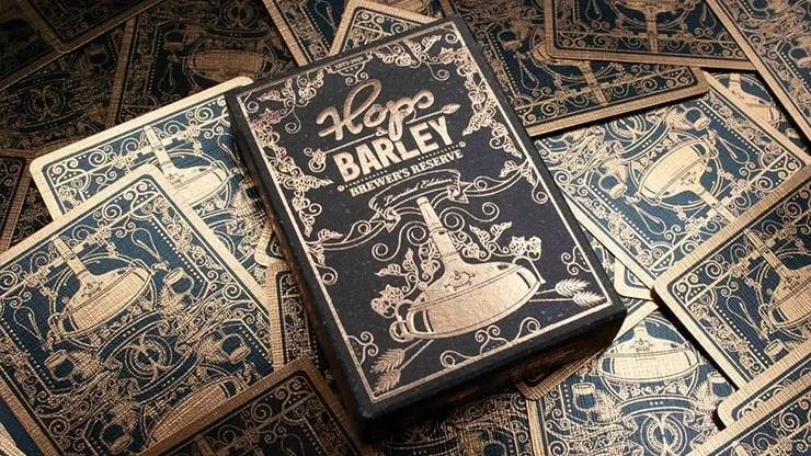 Limited Edition Hops & Barley Copper Playing Cards - image 6