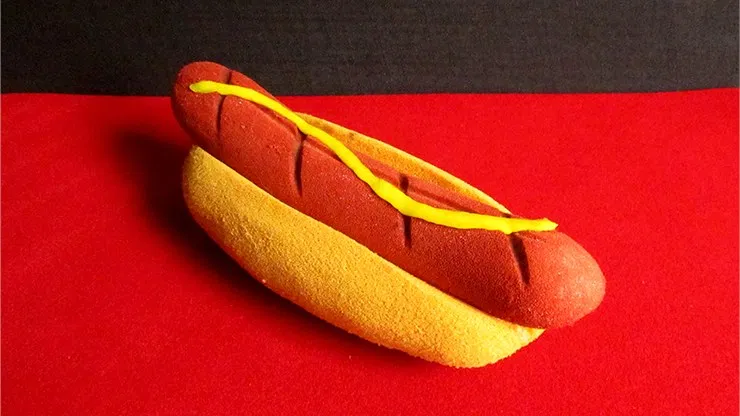 Hot Dog with Mustard