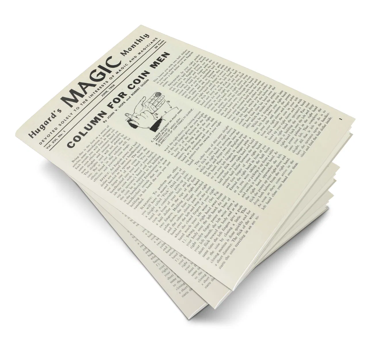 Hugard’s Magic Monthly Volume 16