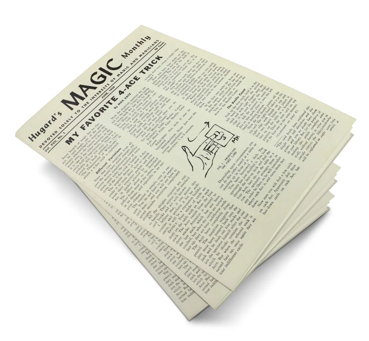 Hugard’s Magic Monthly Volume 17
