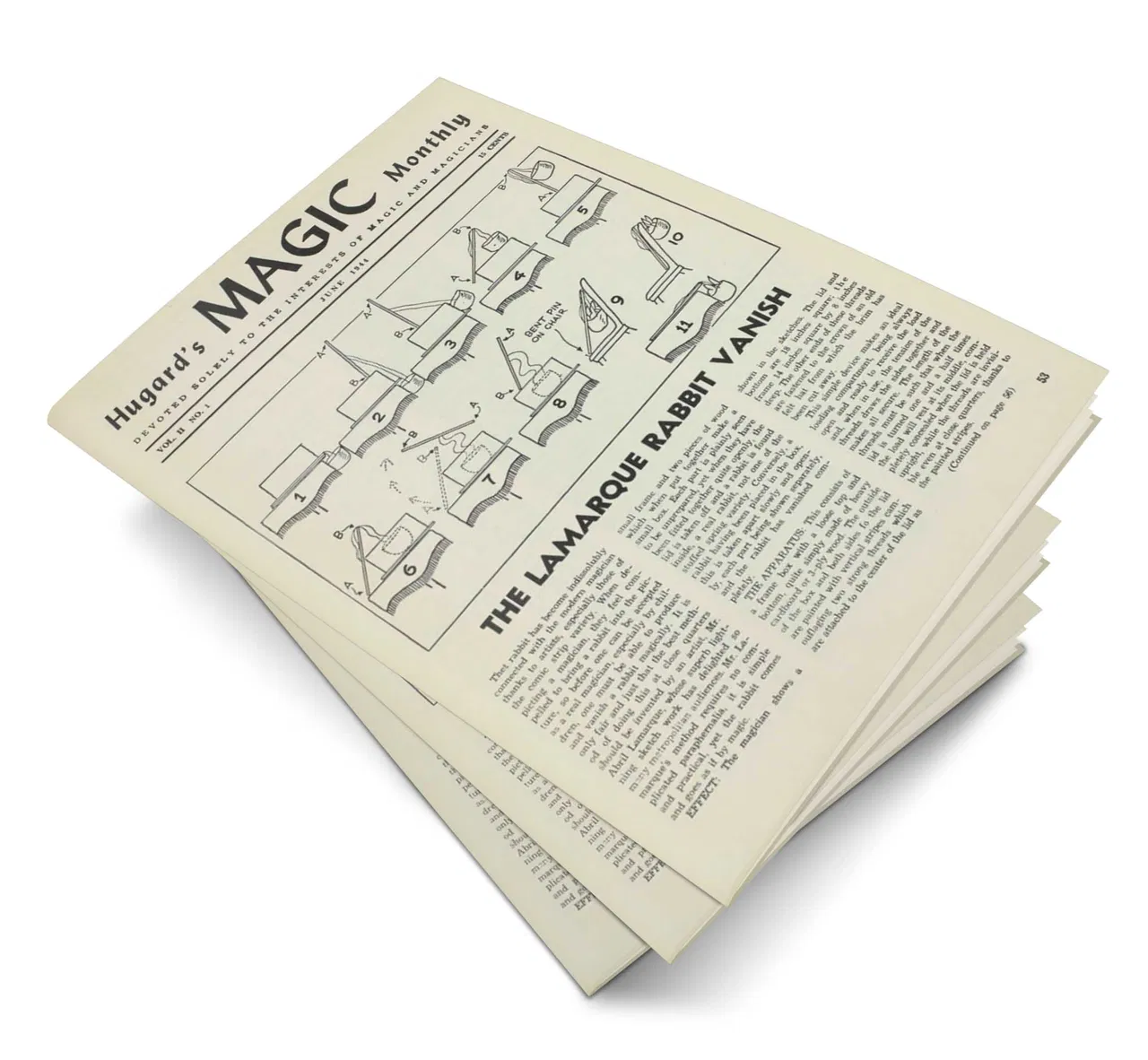 Hugard’s Magic Monthly Volume 2