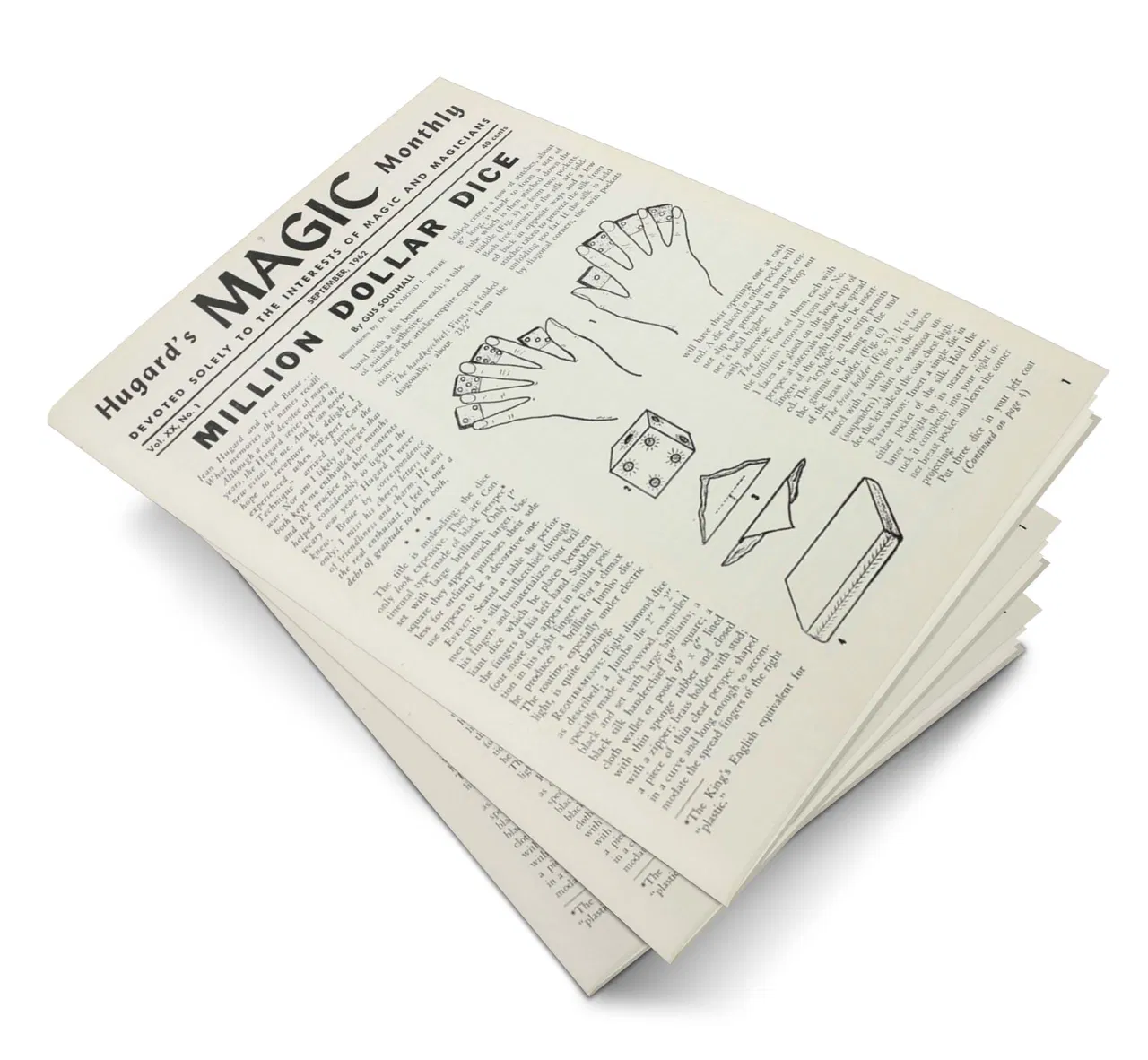 Hugard’s Magic Monthly Volume 20