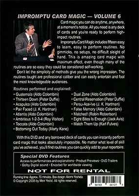 Impromptu Card Magic - Volume 6 - image 2