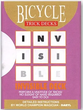 Bicycle Mandolin Back Invisible Deck  - image 1