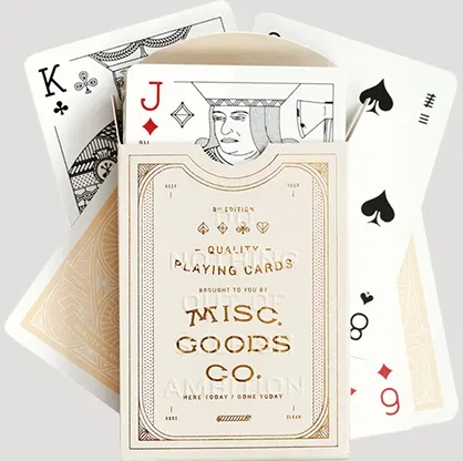 Misc. Goods Co. (MGCO) Playing Cards - image 1