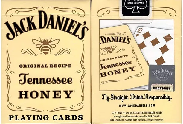Jack Daniel's Black/Honey Set Playing Cards - image 3