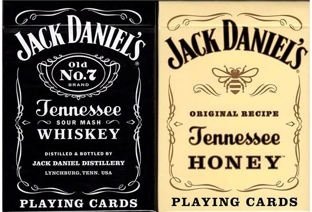Jack Daniel's Black/Honey Set Playing Cards - image 1
