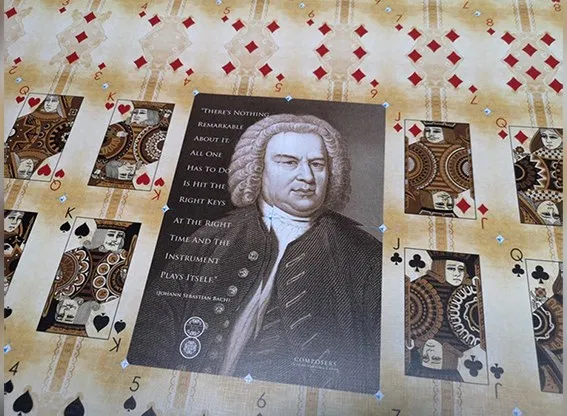 Composers Johann Sebastian Bach  Playing Cards - image 6