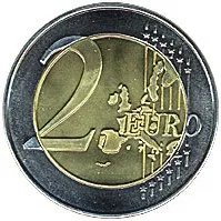 3in Jumbo Coin - 2 Euro  - image 1