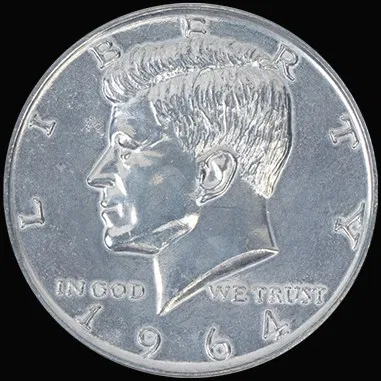 3in Jumbo Coin - Kennedy Half Dollar