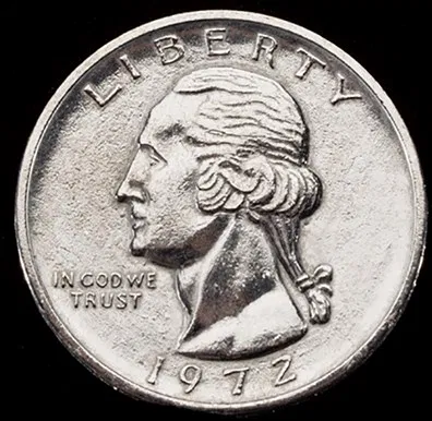 3in Jumbo Coin - Quarter