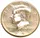 7in Jumbo Coin - Gold Kennedy Half Dollar