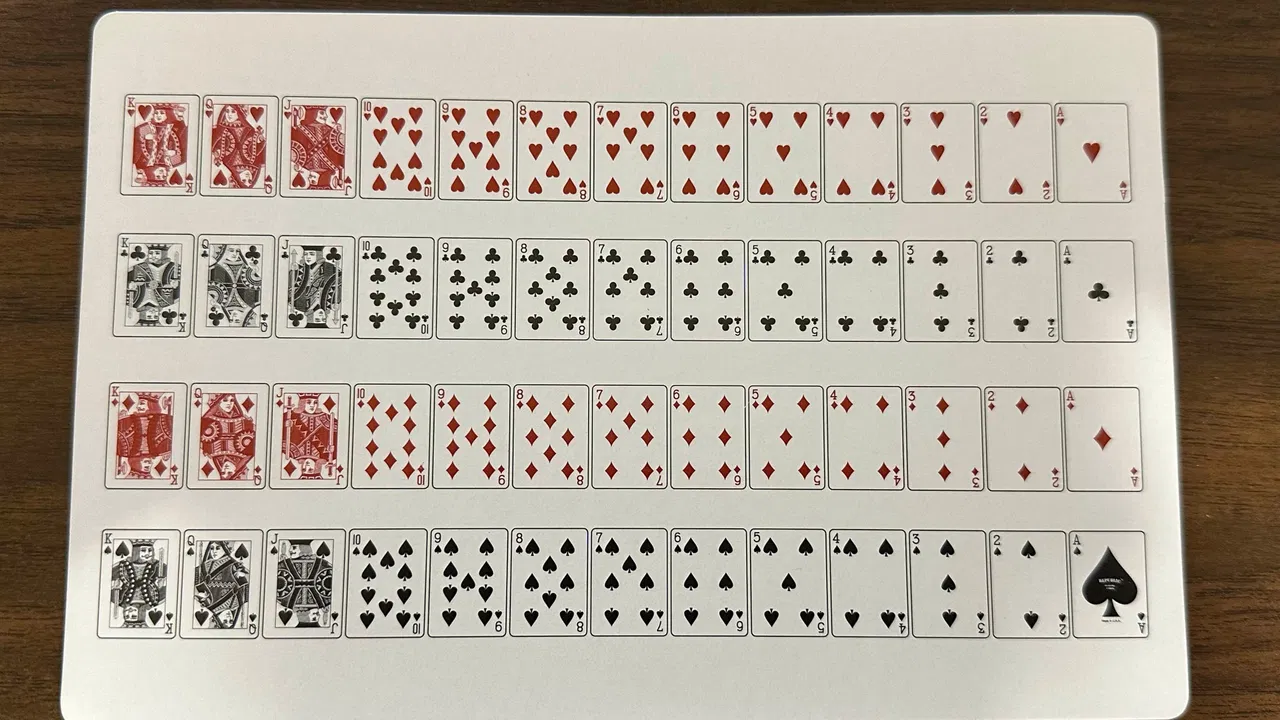 Bicycle Jumbo 52 on 1 Card - image 1
