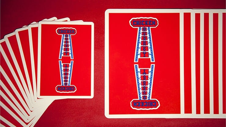 Chicken Nuggets Jumbo Playing Cards (Red) - thumbnail 4