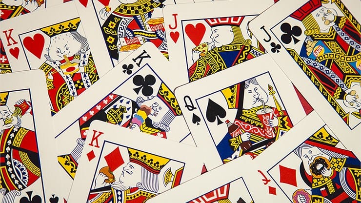 Chicken Nuggets Jumbo Playing Cards (Red) - thumbnail 6