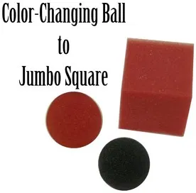 Jumbo Color Changing Ball to Square