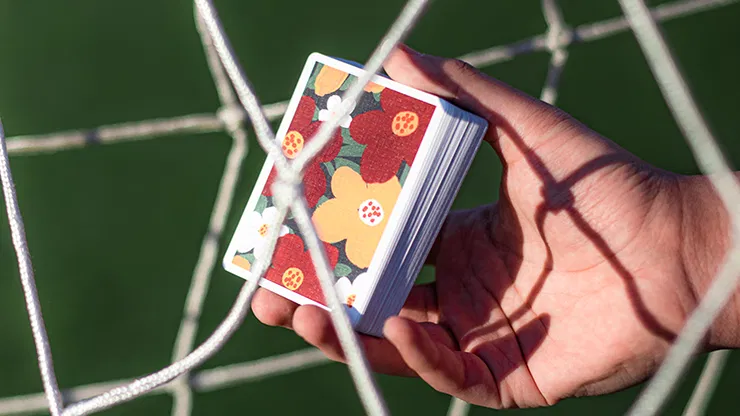 Keep Smiling Spring Blossoms Playing Cards - image 2