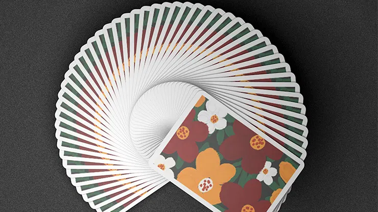 Keep Smiling Spring Blossoms Playing Cards - image 3