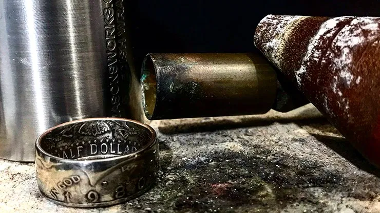 Kennedy Half Dollar Ring - image 3